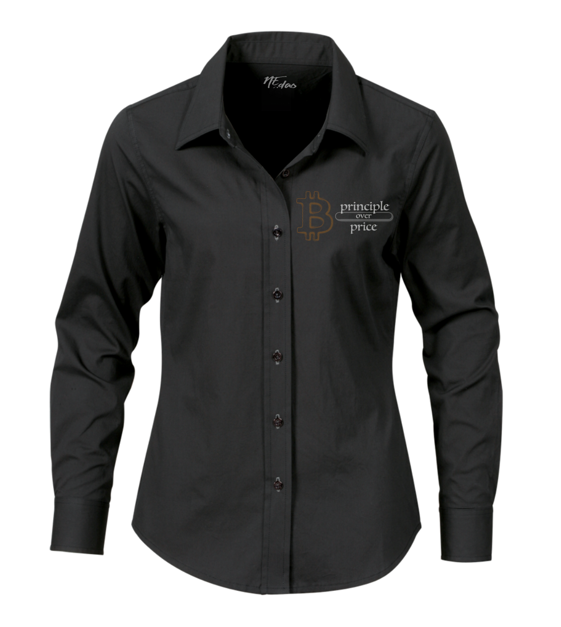 Bitcoin Button Up